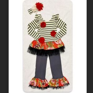Giggle Moon Dance for Joy set and matching headband